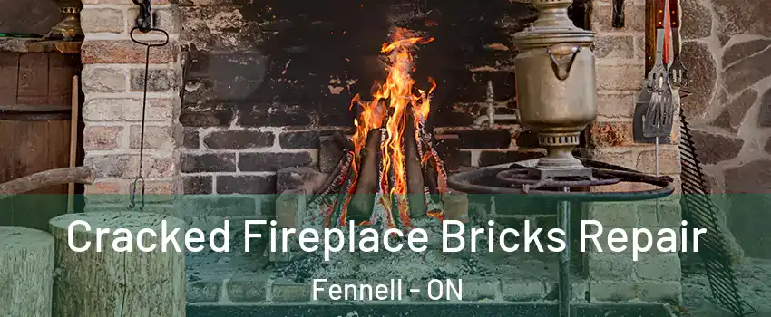  Cracked Fireplace Bricks Repair Fennell - ON