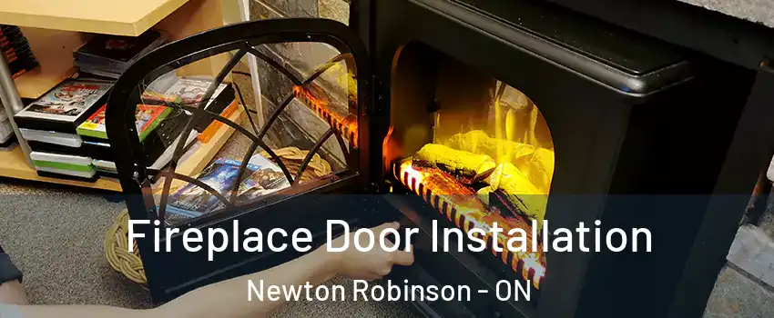  Fireplace Door Installation Newton Robinson - ON