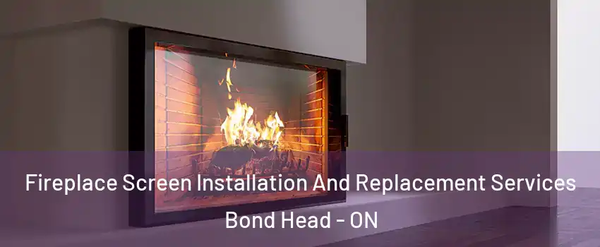Fireplace Screen Installation And Replacement Services Bond Head - ON