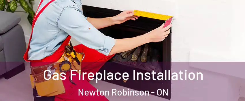  Gas Fireplace Installation Newton Robinson - ON