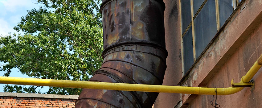 Lightning Protection Installation System for Industrial Chimneys in Newton Robinson, Ontario