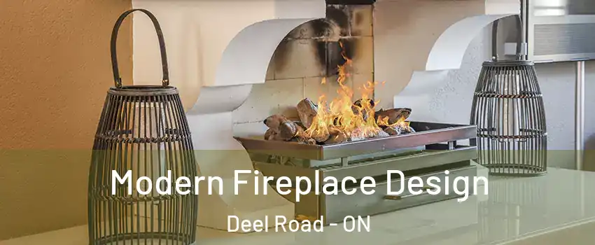  Modern Fireplace Design Deel Road - ON