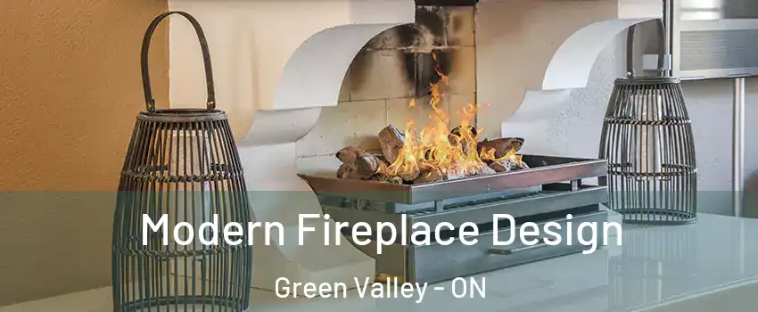  Modern Fireplace Design Green Valley - ON
