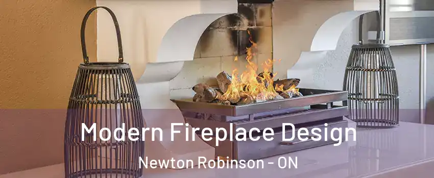  Modern Fireplace Design Newton Robinson - ON