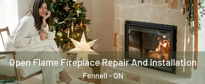  Open Flame Fireplace Repair And Installation Fennell - ON