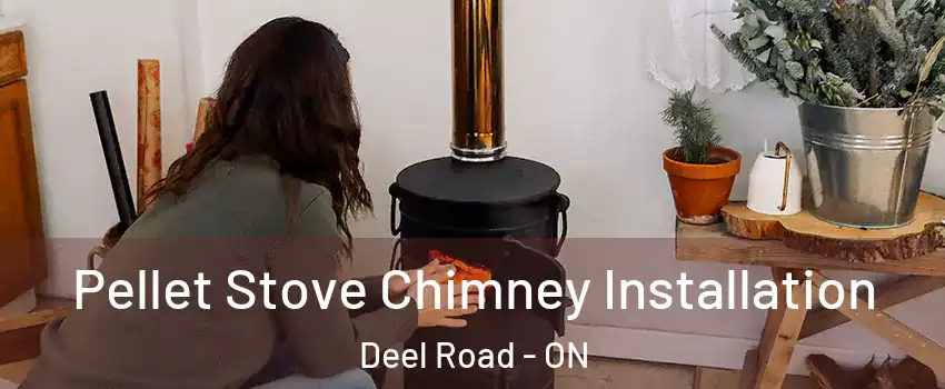  Pellet Stove Chimney Installation Deel Road - ON