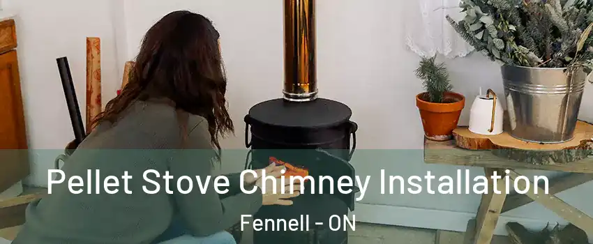  Pellet Stove Chimney Installation Fennell - ON